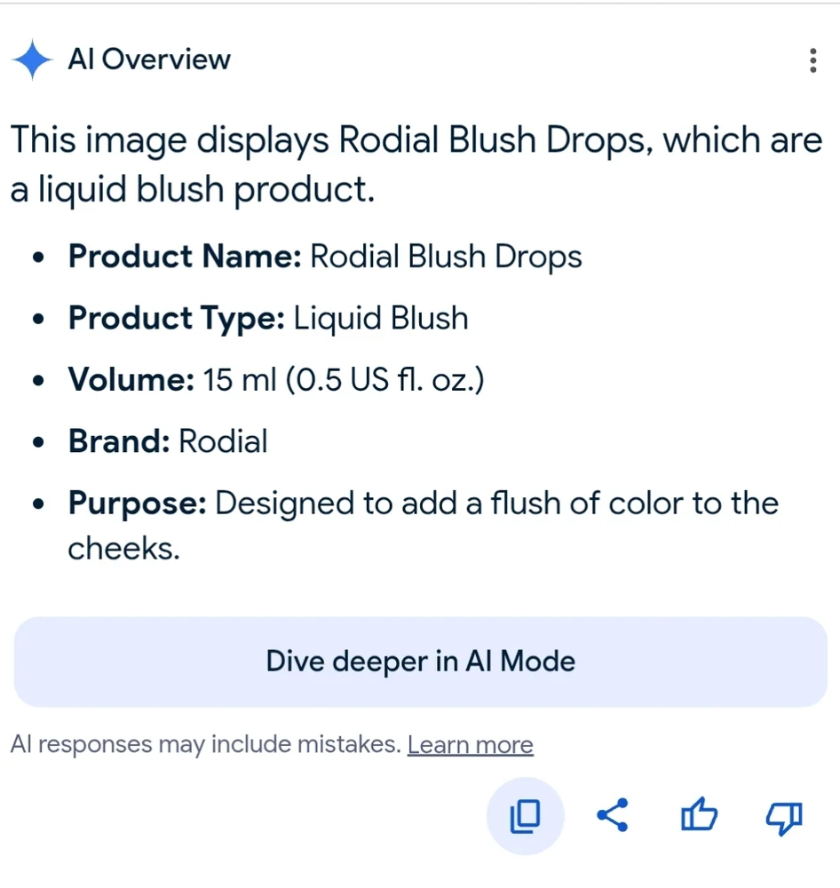 Rodial Blush Drops Liquid Blush